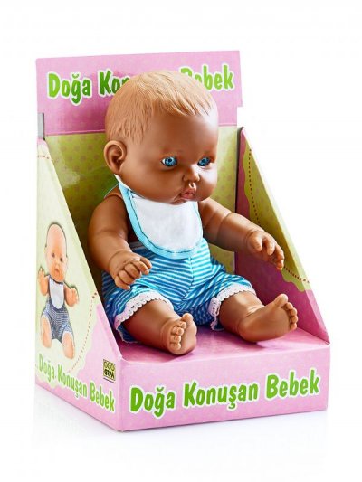 Doğa Konuşan Esmer Bebek 34 cm